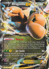 Dragonite EX 74/111 JUMBO OVERSIZED Holo Promo - Dragonite EX Box Exclusive